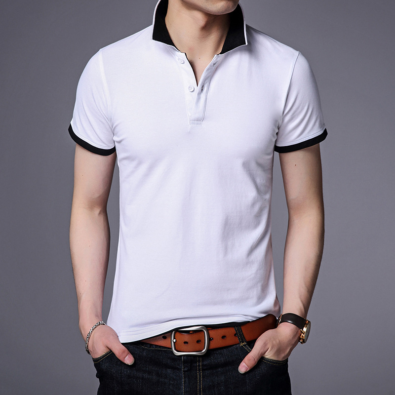 2021 Brand New Summer Men's T-shirt Short Sleeved Lapel Casual T-shirt for Male Half Sleeve Tops Tshirt, White
2021 Brand New Summer Men's T-shirt Short Sleeved Lapel Casual T-shirt for Male Half Sleeve Tops Tshirt, White