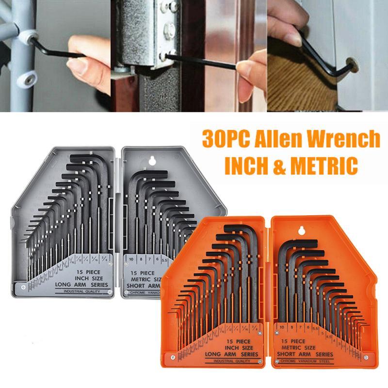 Hot !30-piece Allen Wrench Industrial Grade Hex Wrench Metric Inch Flat Head Hexed Set Of Keys Type L Turnset With Key Dropship
Hot !30-piece Allen Wrench Industrial Grade Hex Wrench Metric Inch Flat Head Hexed Set Of Keys Type L Turnset With Key Dropship