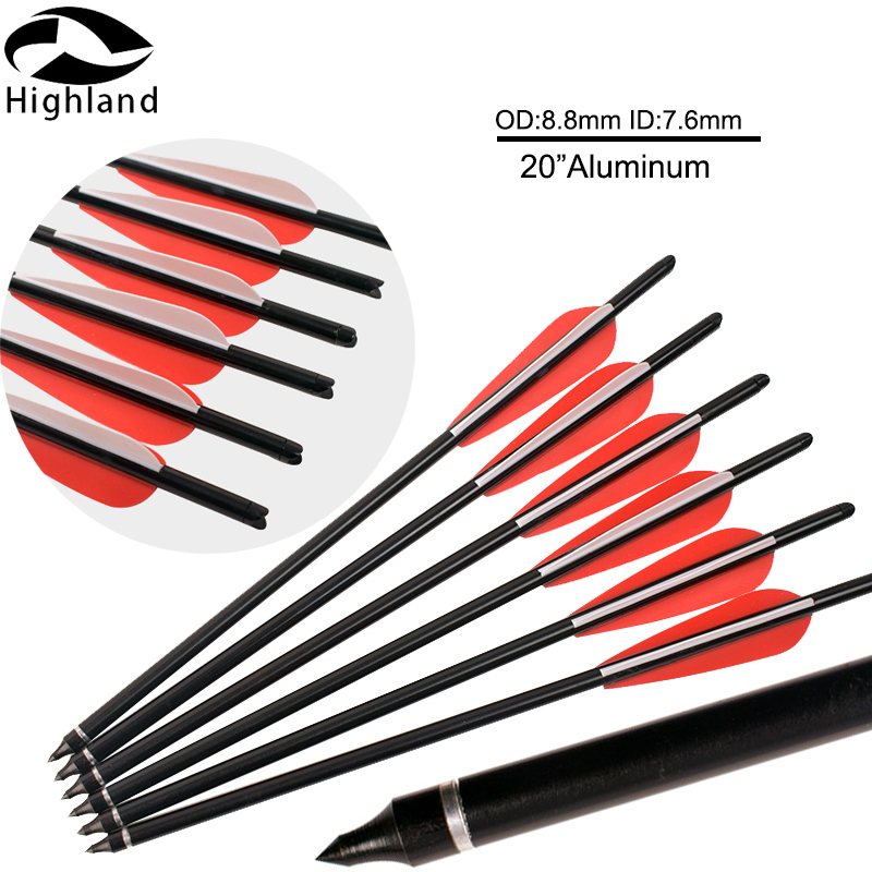 6 or 12 PCS 16" 20" Length Replace arrowhead Bow Crossbows Bolt Arrows Archery Aluminum Arrows for Hunting Shooting Sport J1224
6 or 12 PCS 16" 20" Length Replace arrowhead Bow Crossbows Bolt Arrows Archery Aluminum Arrows for Hunting Shooting Sport J1224