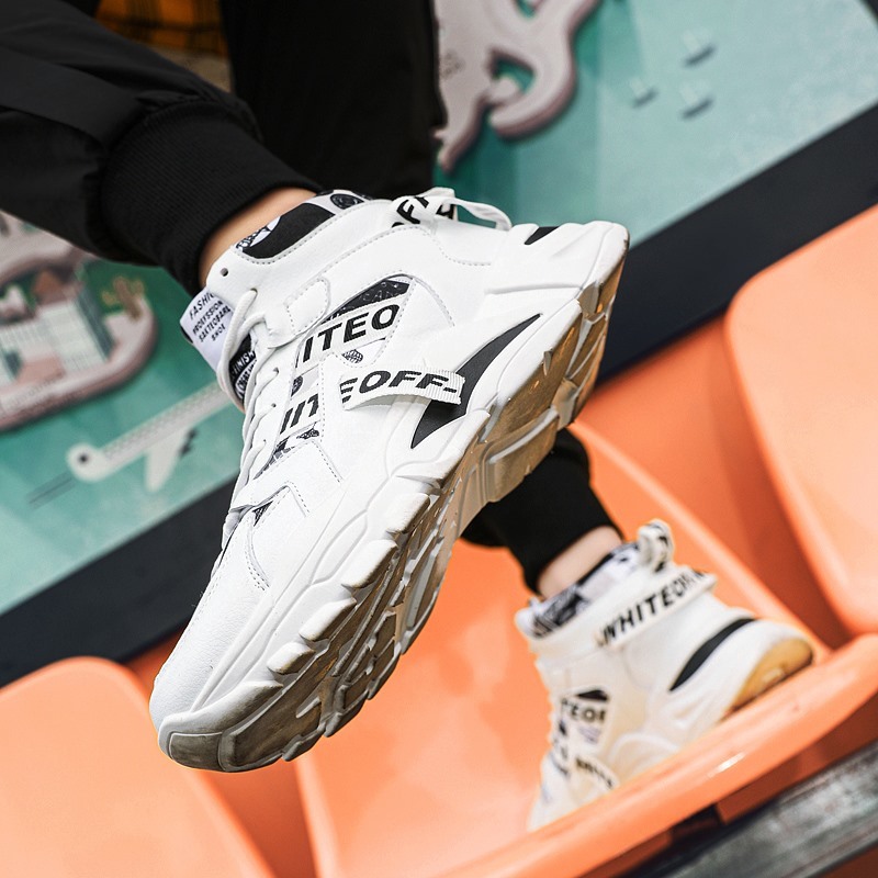 High Quality 2020 trend sneakers sports casual lightweight comfortable men's run shoes, White 
High Quality 2020 trend sneakers sports casual lightweight comfortable men's run shoes, White