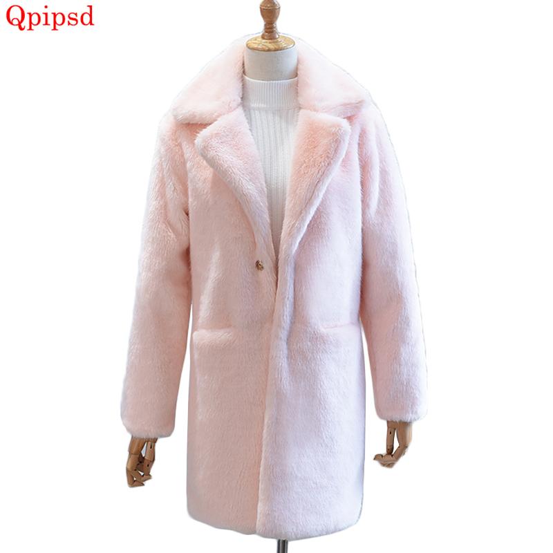 Korean Plush Fur Coat Female 2020 Winter Thick Long Faux Fur Coat Womens Solid Imitation Jacket Lady Overcoat, Gray
Korean Plush Fur Coat Female 2020 Winter Thick Long Faux Fur Coat Womens Solid Imitation Jacket Lady Overcoat, Gray