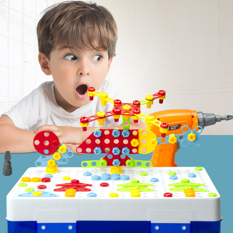 2021 latestBlocks DIY 3D Toy Assembled Kids Children Electric Drill Puzzle Screw Nut Educational Toys For Boys Gifts New
2021 latestBlocks DIY 3D Toy Assembled Kids Children Electric Drill Puzzle Screw Nut Educational Toys For Boys Gifts New