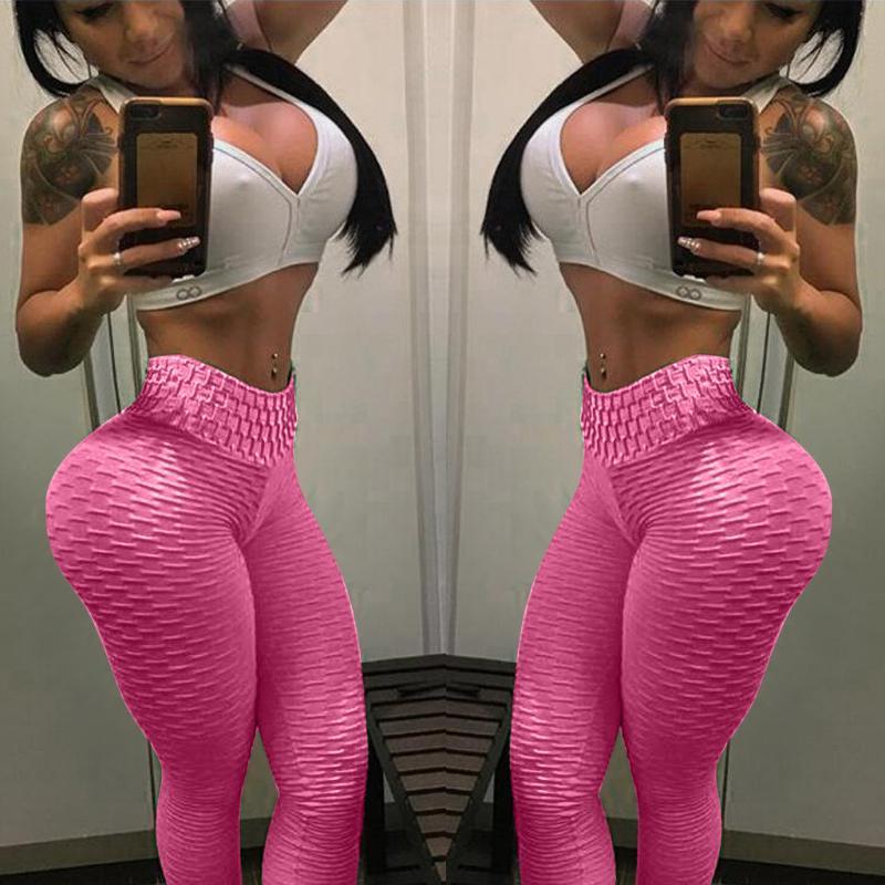 Women Yoga Pants Sexy pink Sport leggings Push Up Tights Gym Exercise pants Tummy Control High Waist Running Trousers g3
Women Yoga Pants Sexy pink Sport leggings Push Up Tights Gym Exercise pants Tummy Control High Waist Running Trousers g3