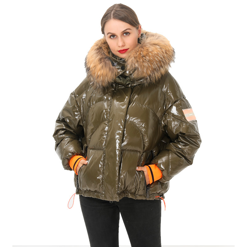 Large Real Raccoon Fur Collar Winter Jacket Women Hooded 90% White Duck Down Jacket Loose Warm Short Down Parka Waterproof 201028, Black
Large Real Raccoon Fur Collar Winter Jacket Women Hooded 90% White Duck Down Jacket Loose Warm Short Down Parka Waterproof 201028, Black
