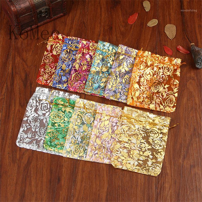 Wholesale 100pcs/lot Rose Organza Bags 13x18cm Wedding Favor Candy Jewelry Packaging Bags Organza Drawstring Gift Bag Pouches1
Wholesale 100pcs/lot Rose Organza Bags 13x18cm Wedding Favor Candy Jewelry Packaging Bags Organza Drawstring Gift Bag Pouches1