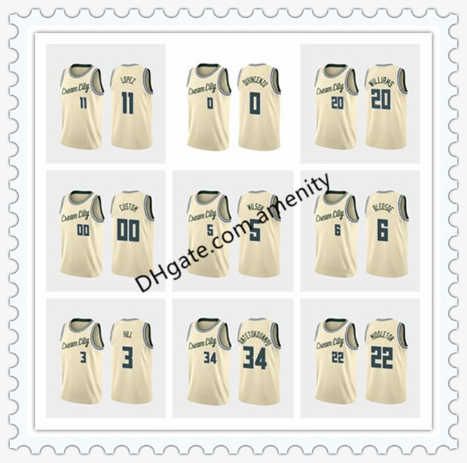 custom Milwaukee men women youth Buckss Antetokounmpo 22 Middleton 11 Lopez basketball jerseys Khris Giannis Brook city cream jersey, Black
custom Milwaukee men women youth Buckss Antetokounmpo 22 Middleton 11 Lopez basketball jerseys Khris Giannis Brook city cream jersey, Black