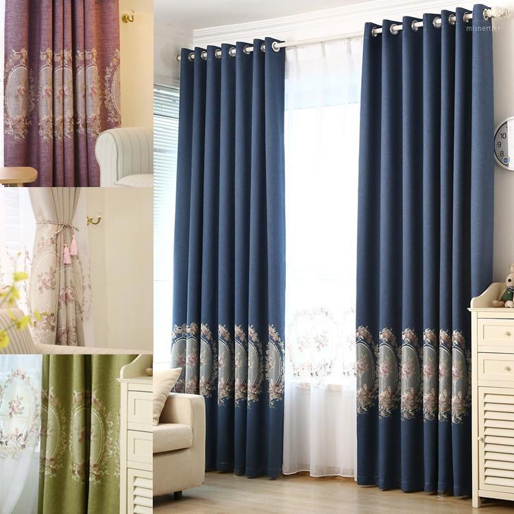 Jacquard Cotton Embroidery Mirror In The Flower Curtain American Country Blackout Curtain for Living Dining Room Bedroom Balcony1, Tulle
Jacquard Cotton Embroidery Mirror In The Flower Curtain American Country Blackout Curtain for Living Dining Room Bedroom Balcony1, Tulle