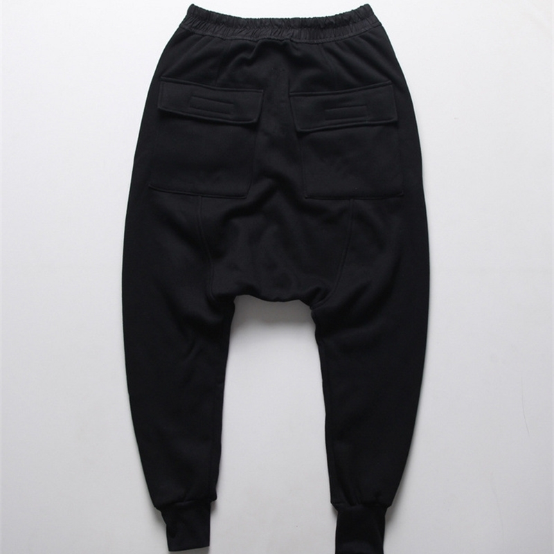 Autumn black Men Harem Pants Hip Hop Baggy Casual Men Pants Ankle Length Sweatpants Mens Joggers Pant Male Trousers 4XL 201110