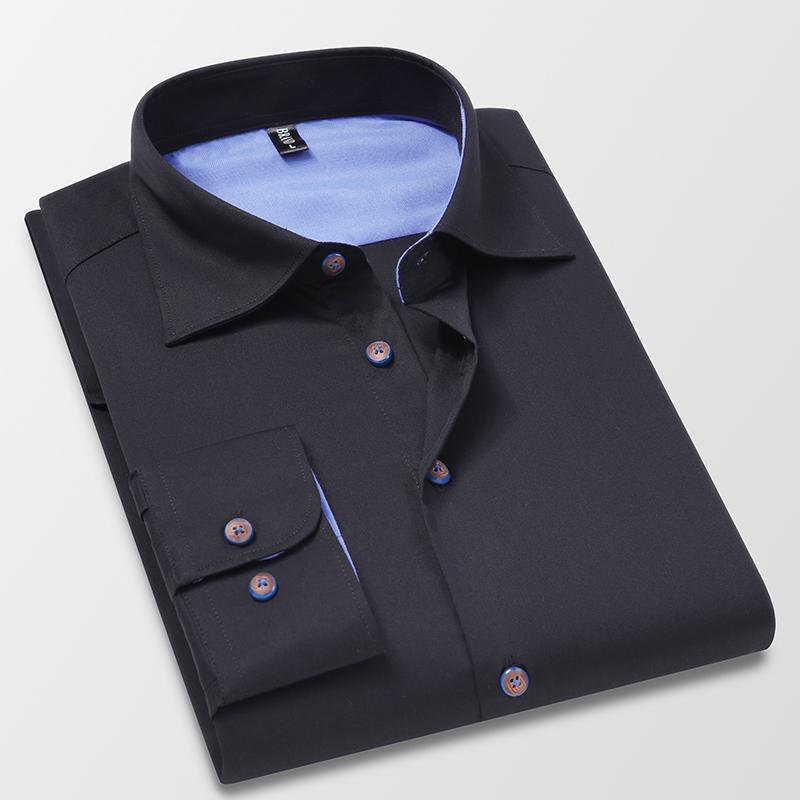 Men Slim Fit Shirts Blue White Long Sleeve High Quality Men's Clothing Soft Comfortable Wedding Formal Business Office Shirts, Red
Men Slim Fit Shirts Blue White Long Sleeve High Quality Men's Clothing Soft Comfortable Wedding Formal Business Office Shirts, Red