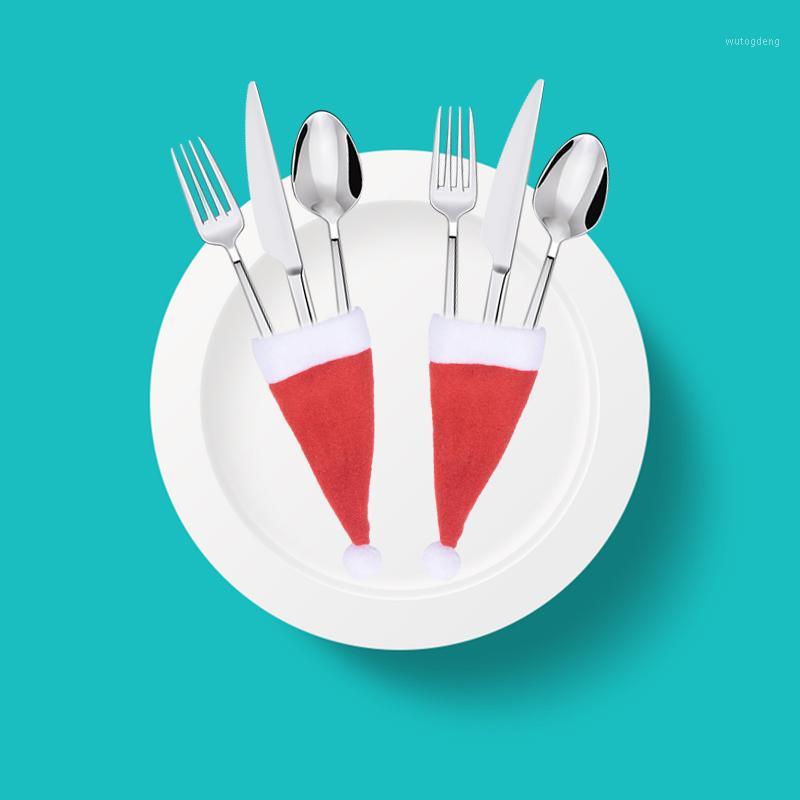10/20pcs Christmas Table Decor Supplie Tableware Knife Fork Set Mini Non-woven Christmas Hat New Year Xmas Party Home Ornament1
10/20pcs Christmas Table Decor Supplie Tableware Knife Fork Set Mini Non-woven Christmas Hat New Year Xmas Party Home Ornament1