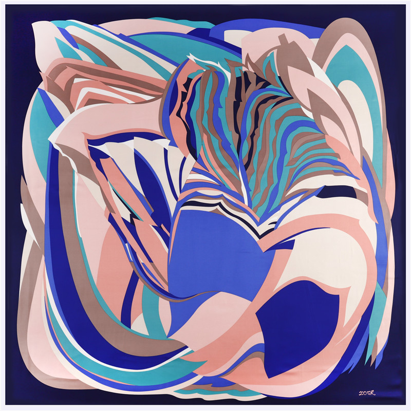 POBING 100% Silk Scarf Women Large Shawls Geometric Print Stoles Square Scarves Bandana Big Kerchief Scarf Female Foulards 130CM 201018
POBING 100% Silk Scarf Women Large Shawls Geometric Print Stoles Square Scarves Bandana Big Kerchief Scarf Female Foulards 130CM 201018