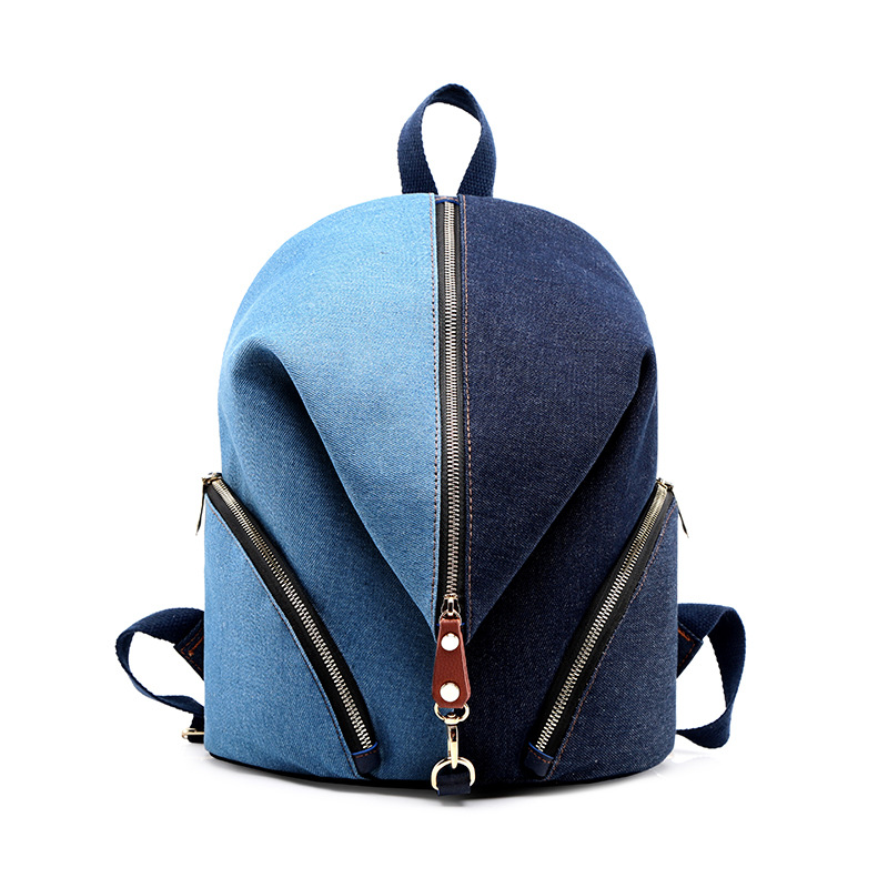 Denim Women Backpac… - image