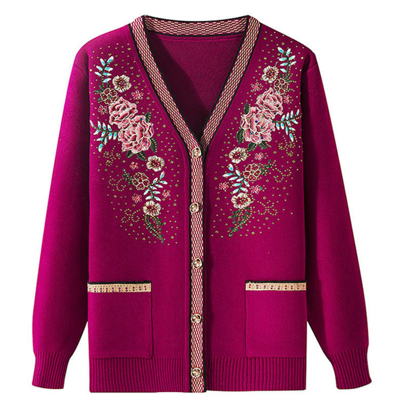 Female Spring and Casual Autumn Mother of Middle-aged Knit Cardigan Sweater Plus Size 4xl Grandmother Jacket Outerwear R866 Qq3r, Green
Female Spring and Casual Autumn Mother of Middle-aged Knit Cardigan Sweater Plus Size 4xl Grandmother Jacket Outerwear R866 Qq3r, Green