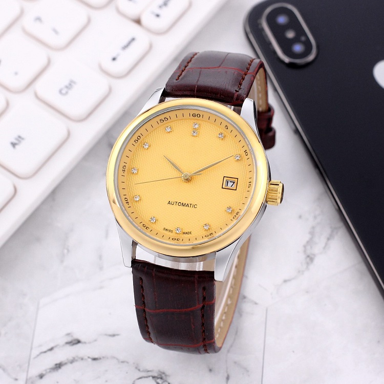 high quality 2020 new Three stitches Automatic mechanical watch Fashion watches Men or Women sport Watch LONGI WristWatches leather belt
high quality 2020 new Three stitches Automatic mechanical watch Fashion watches Men or Women sport Watch LONGI WristWatches leather belt