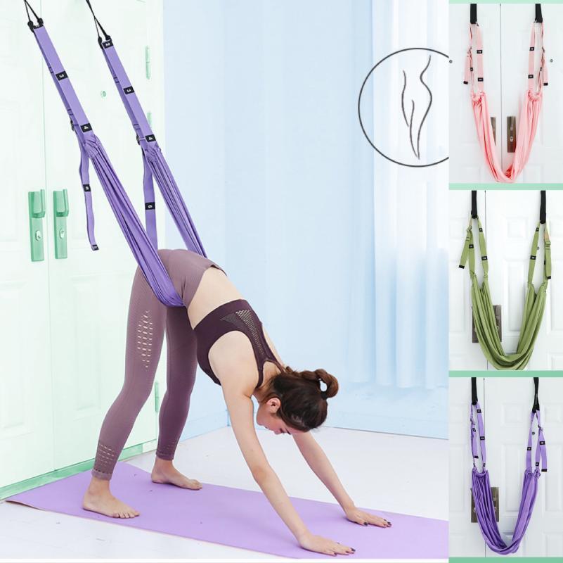 Aerial Yoga Rope Stretch Band Leg Splits Anti-gravity Pilates Strap Elastic Handstand Training Gym Flexibility Multilayer Belt1, Blue
Aerial Yoga Rope Stretch Band Leg Splits Anti-gravity Pilates Strap Elastic Handstand Training Gym Flexibility Multilayer Belt1, Blue