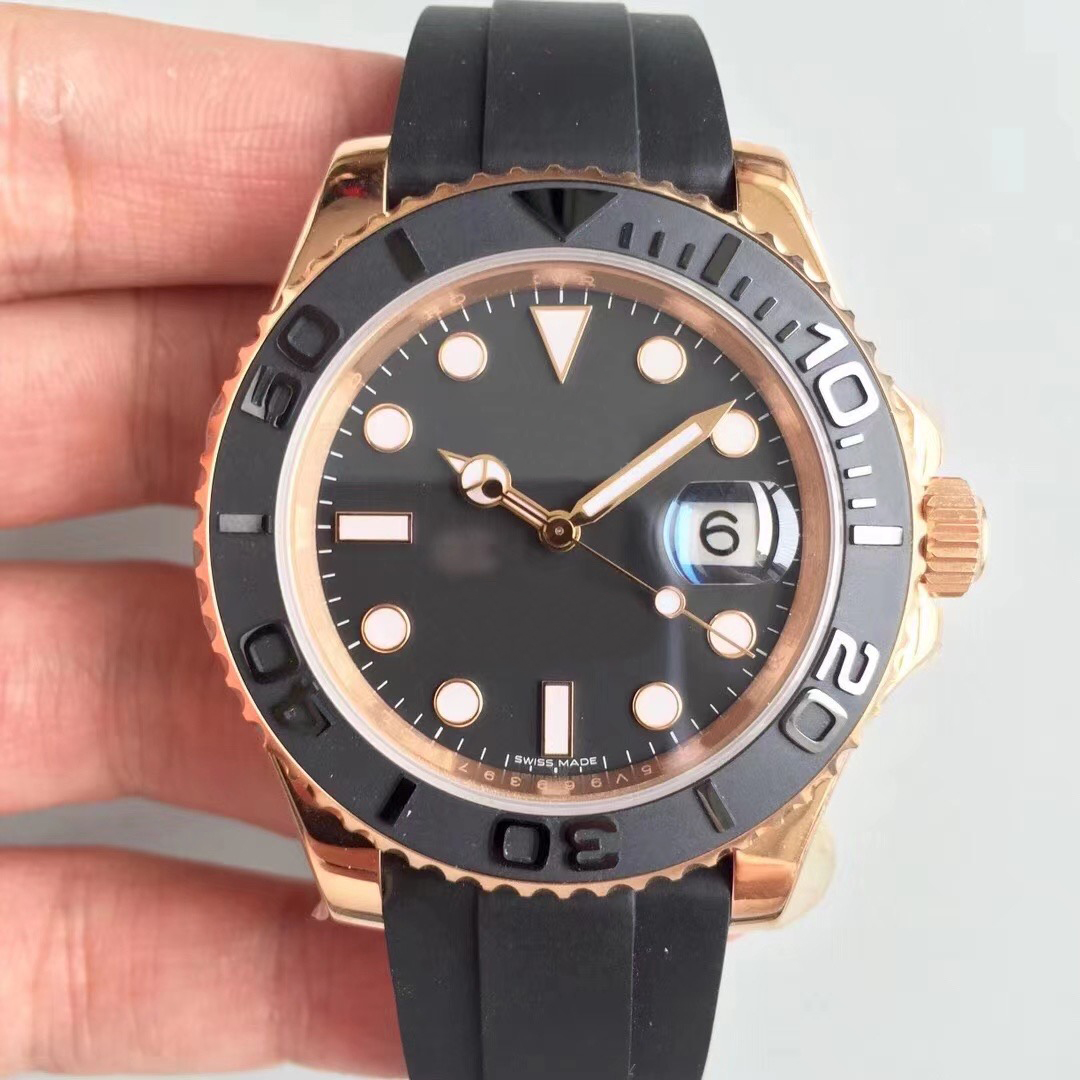 Mens Watch 40mm Rubber Strap Rose gold Automatic Movement Mechanical Stainless Steel Mens Watches Master Male Wristwatch
Mens Watch 40mm Rubber Strap Rose gold Automatic Movement Mechanical Stainless Steel Mens Watches Master Male Wristwatch