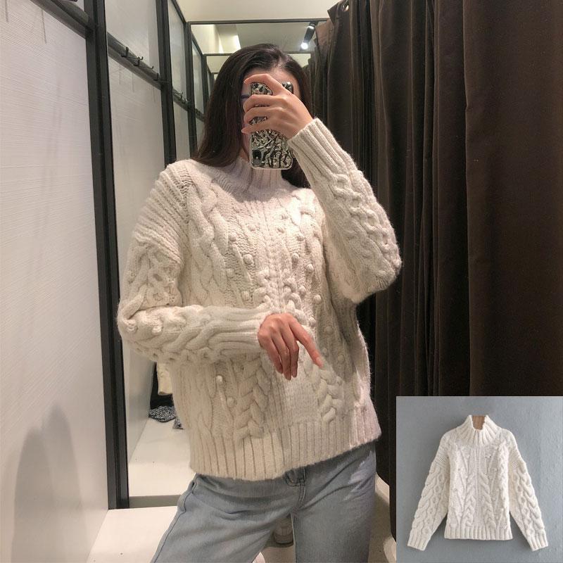 2021 Hot New Women' Sweater Solid Color Twisted Rope Design Long Sleeve Warm Knit Jacket Elegant All-match Fashion Casual Top, Lt2469
2021 Hot New Women' Sweater Solid Color Twisted Rope Design Long Sleeve Warm Knit Jacket Elegant All-match Fashion Casual Top, Lt2469