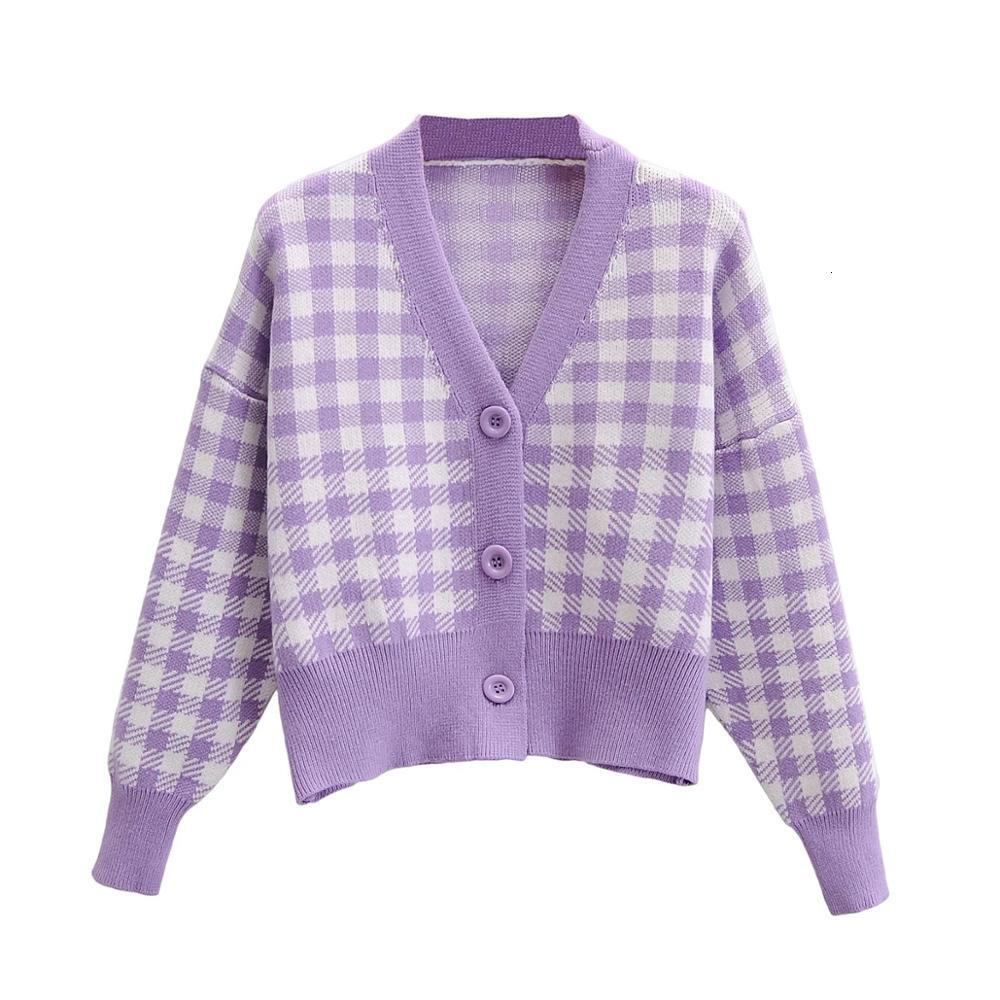 2021 New Women Cardigans Sweaters Wool Autumn Winter Fashion V-neck Plaid Casual Long Sleeve Female Outwear Coat Nfda, Picture
2021 New Women Cardigans Sweaters Wool Autumn Winter Fashion V-neck Plaid Casual Long Sleeve Female Outwear Coat Nfda, Picture