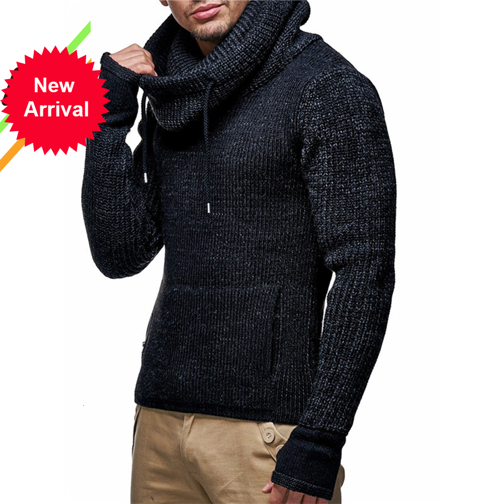2021 New Sweater Men Hoodies Casual Shirt Autumn Winter Slim Fit Long Sleeve Mens Sweaters Knitted Cotton Pull Homme Top Am67
2021 New Sweater Men Hoodies Casual Shirt Autumn Winter Slim Fit Long Sleeve Mens Sweaters Knitted Cotton Pull Homme Top Am67