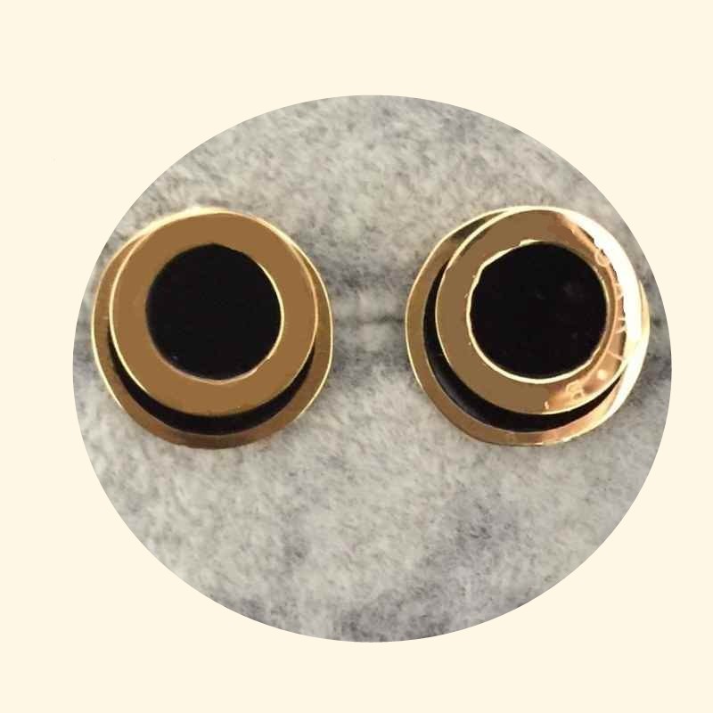 Top Quality Women Fashion Jewelry Designer Stud Stainless Steel Gold Color Drop Black Oil Love Luxury Earring For Lady Party Gifts
Top Quality Women Fashion Jewelry Designer Stud Stainless Steel Gold Color Drop Black Oil Love Luxury Earring For Lady Party Gifts