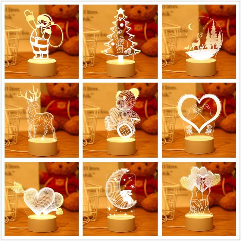 Christmas Decorations Santa Claus Tree Elk 3D Acrylic Led Night Lights 2022 For Home Year Xmas Gifts Navidad
Christmas Decorations Santa Claus Tree Elk 3D Acrylic Led Night Lights 2022 For Home Year Xmas Gifts Navidad