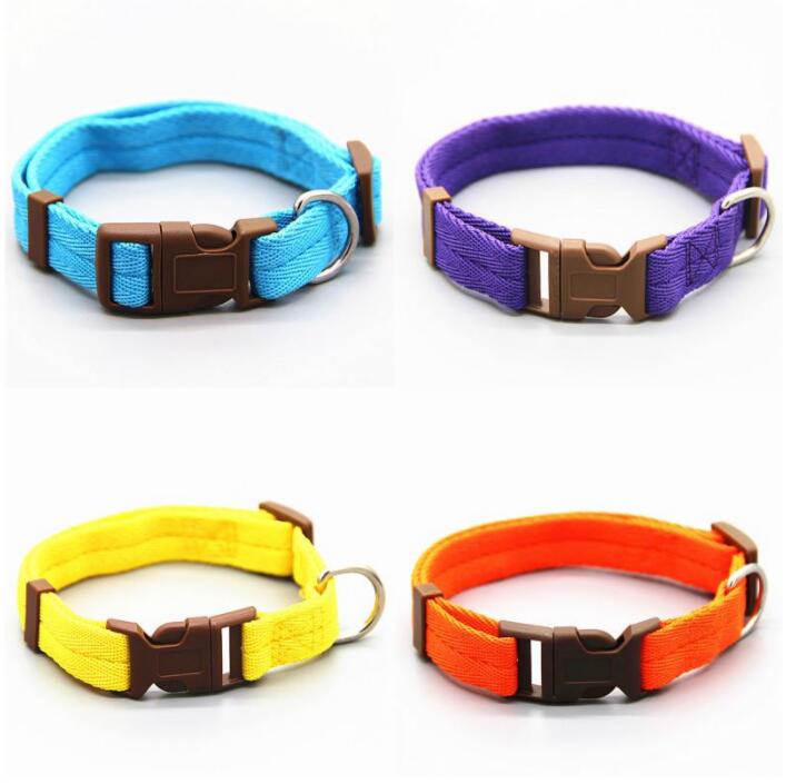 Pet Dog Collar Classic Solid Basic Polyester Nylon Dog Collar with Quick Snap Buckle, Optional collar pull rope
Pet Dog Collar Classic Solid Basic Polyester Nylon Dog Collar with Quick Snap Buckle, Optional collar pull rope