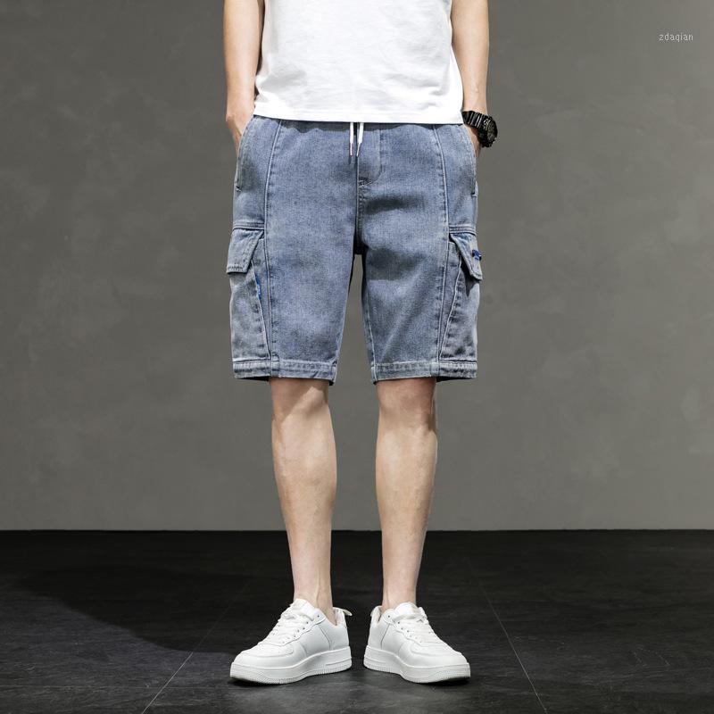 Thin Pockets Summer Knee Length Mens Jeans Elastic Waist Straight Leisure Blue Pants Denim Men Shorts 2020 Men Clothes OMP2040051
Thin Pockets Summer Knee Length Mens Jeans Elastic Waist Straight Leisure Blue Pants Denim Men Shorts 2020 Men Clothes OMP2040051