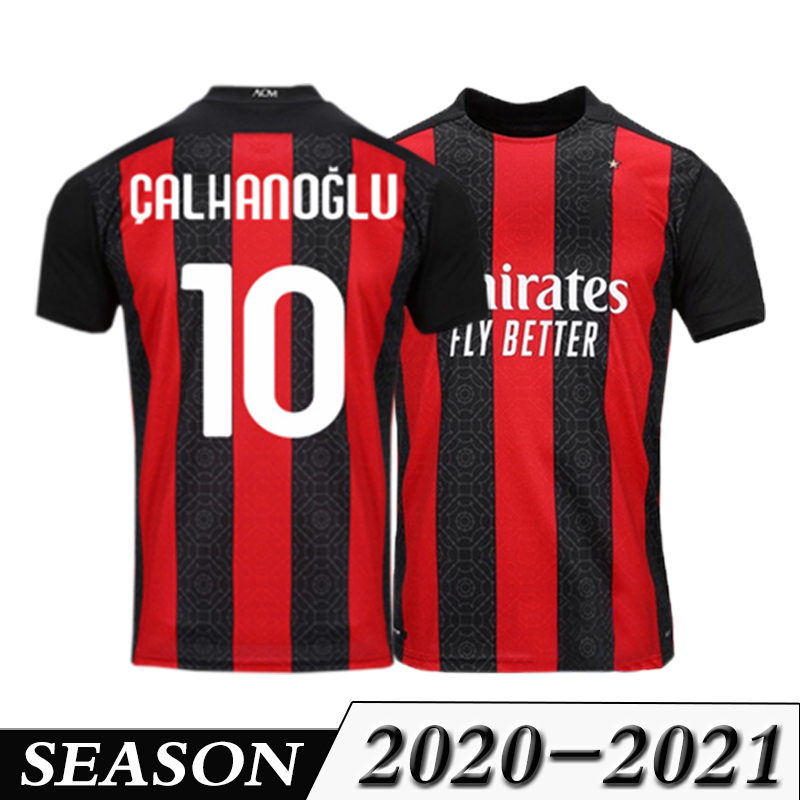 20/21 Milan Football Jersey IBRAHIMOVIC CALHANOGLU T-Shirt Football Shirt, Black
20/21 Milan Football Jersey IBRAHIMOVIC CALHANOGLU T-Shirt Football Shirt, Black