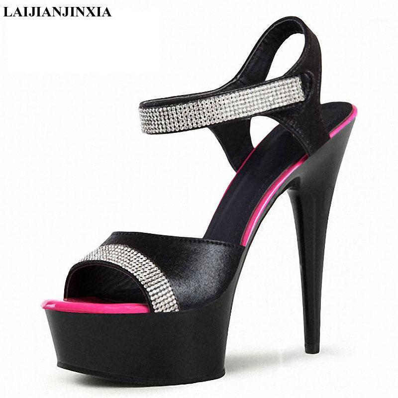 LAIJIANJINXIA NEW Hot Bridal Wedding Party Shoes Women 15cm High Heels Sandals Sexy Open Toe Ankle Strap Summer Shoes1, H163
LAIJIANJINXIA NEW Hot Bridal Wedding Party Shoes Women 15cm High Heels Sandals Sexy Open Toe Ankle Strap Summer Shoes1, H163
