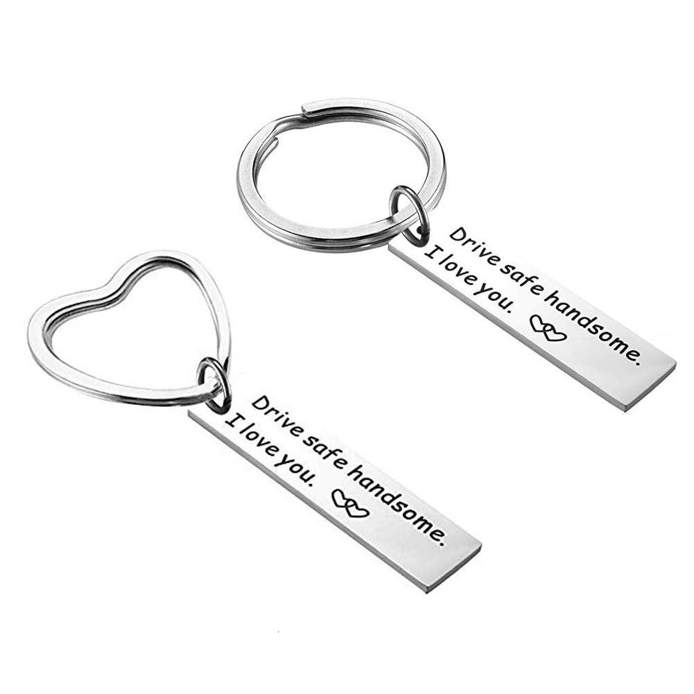 Fashion Accessories Drive Safe Handsome I Love You Keychain Gifts For Boyfriend Husband Dad Valentines Day Gift Christmas Gift
Fashion Accessories Drive Safe Handsome I Love You Keychain Gifts For Boyfriend Husband Dad Valentines Day Gift Christmas Gift