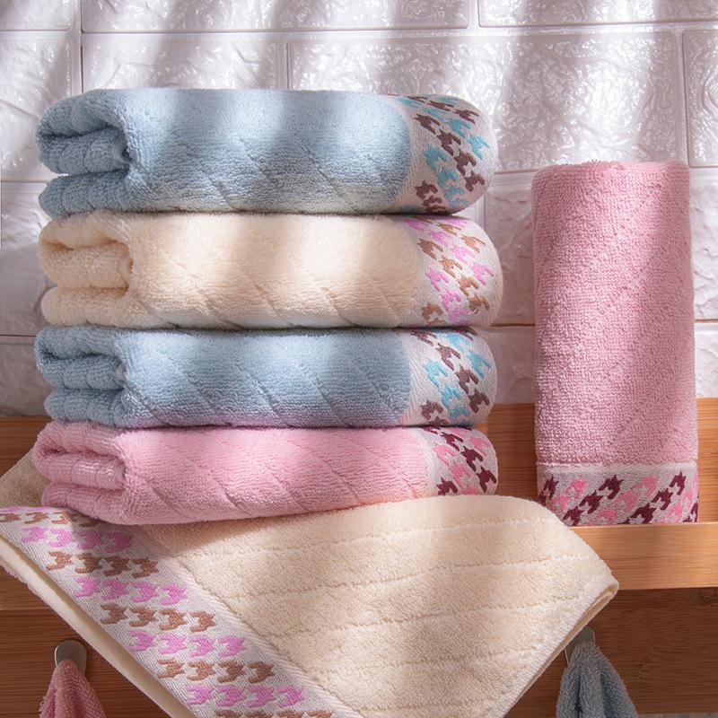 Towel Cotton  32 Strands Face Cloth Adult Household Gift Cotton Soft Absorbent Cleaning Towel, Pink 
Towel Cotton  32 Strands Face Cloth Adult Household Gift Cotton Soft Absorbent Cleaning Towel, Pink