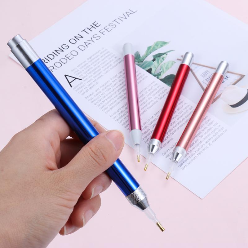 1Pc Diamond Painting Tool Lighting Point Drill Pen 5D With Diamonds Cross Stitch DIY Sewing Accessories NO Battery1