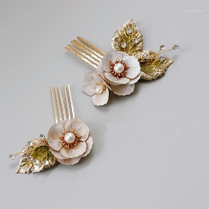 Hand Painted Green Leaf Small Combs Bridal Hair Pins Floral Girls Headpiece Handmade Wedding Hairpin Jewelry Clips & Barrettes, Golden;silver
Hand Painted Green Leaf Small Combs Bridal Hair Pins Floral Girls Headpiece Handmade Wedding Hairpin Jewelry Clips & Barrettes, Golden;silver