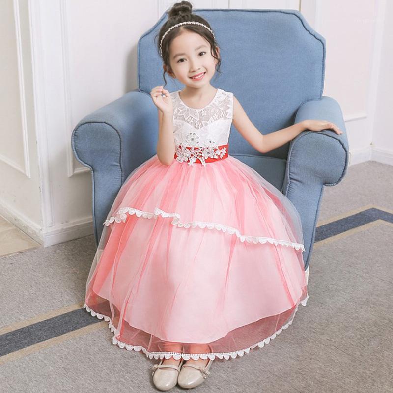 Vestido De Noiva Princesa Girls Lace Princess Dress Wedding Dress Long Show Lace Cute Color Matching1, Red
Vestido De Noiva Princesa Girls Lace Princess Dress Wedding Dress Long Show Lace Cute Color Matching1, Red