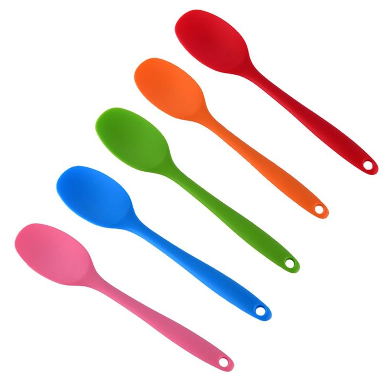 Kitchen Spatula Soup Spoon Kitchenware Silicone Bakeware Utencil Spoons Scoop Cooking Tools
Kitchen Spatula Soup Spoon Kitchenware Silicone Bakeware Utencil Spoons Scoop Cooking Tools