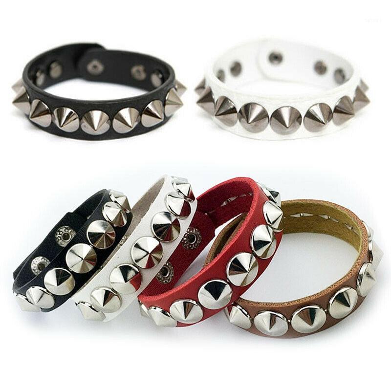 Punk Style Studded Bracelets Couple PU Leather Casual Fashion Bracelet Accessories Bracelet CX171
Punk Style Studded Bracelets Couple PU Leather Casual Fashion Bracelet Accessories Bracelet CX171