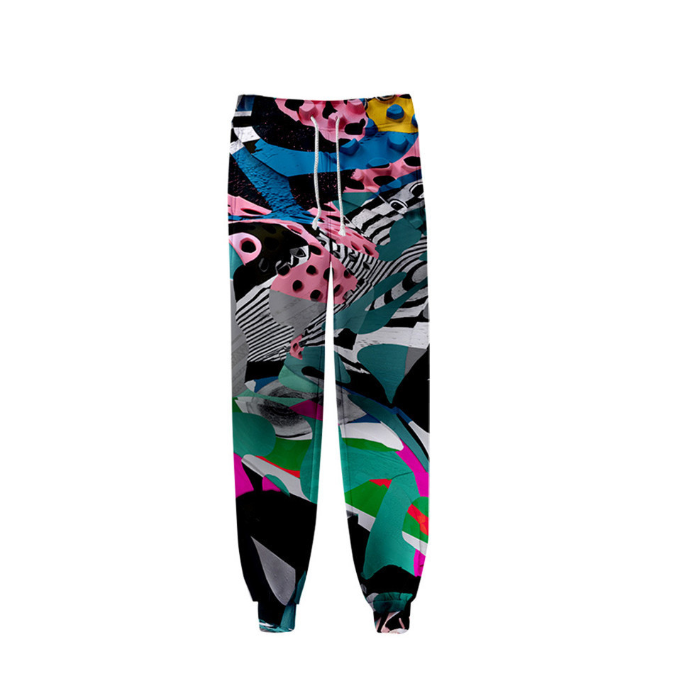 Tie Dye 3D Printed Sweatpants Fashion Harajuku Jogger Pants Colorful Psychedelic Track Pants Slim Streetwear Men/Women Trousers T200516