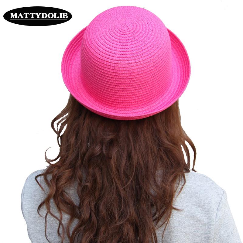 MATTYDOLIE Straw hat girl boy summer dome curling beach children Panama hat solid color man woman sun folding, Black
MATTYDOLIE Straw hat girl boy summer dome curling beach children Panama hat solid color man woman sun folding, Black