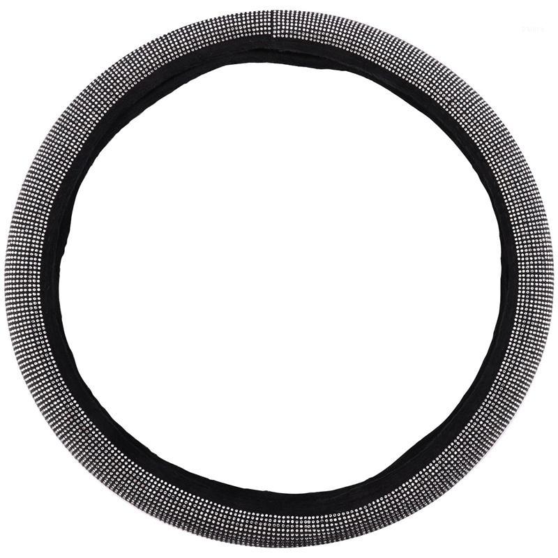 Leather Steering Wheel Cover with Crystal Rhinestones for Girls,Lady Universal Fit 38cm1
Leather Steering Wheel Cover with Crystal Rhinestones for Girls,Lady Universal Fit 38cm1