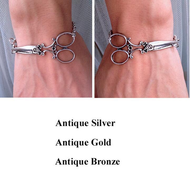 Senfai New Arrival Fashion Gold-color Bracelet Zinc Alloy Scissors Bracelet for Men and Women Hot Sales Best Gifts
Senfai New Arrival Fashion Gold-color Bracelet Zinc Alloy Scissors Bracelet for Men and Women Hot Sales Best Gifts