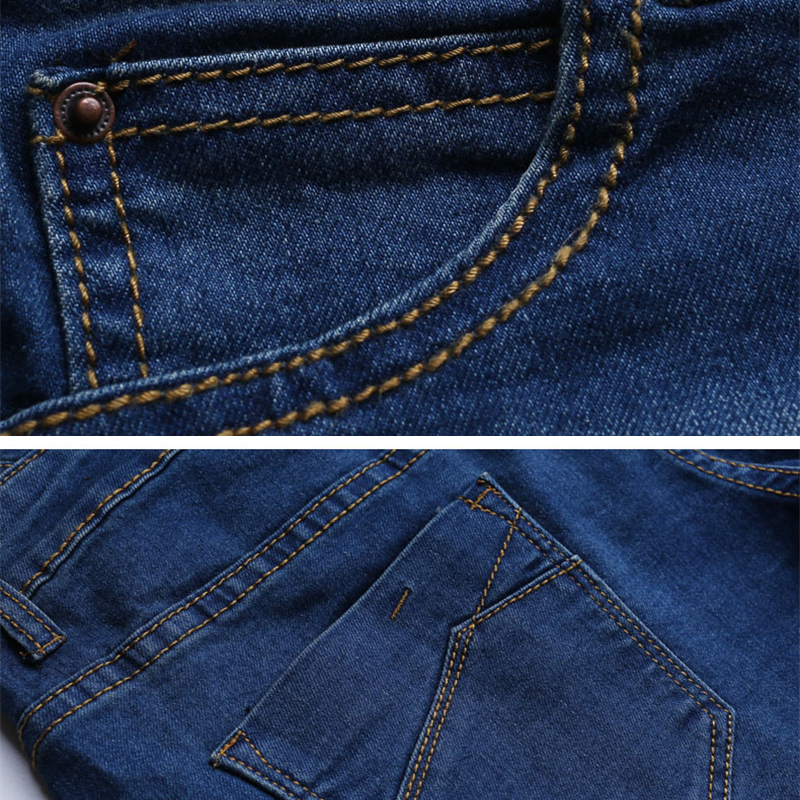 Women's sexy high waist elastic skinny jean hot selling casual Denim big size pencil trousers women for plus size pants 201030