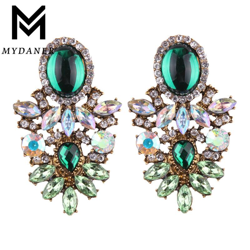 Dangle & Chandelier MYDANER Vintage Big Crystal Flower Drop Earring For Women Fashion Rhinestones Earrings Statement Charm Bridal Jewelry
Dangle & Chandelier MYDANER Vintage Big Crystal Flower Drop Earring For Women Fashion Rhinestones Earrings Statement Charm Bridal Jewelry