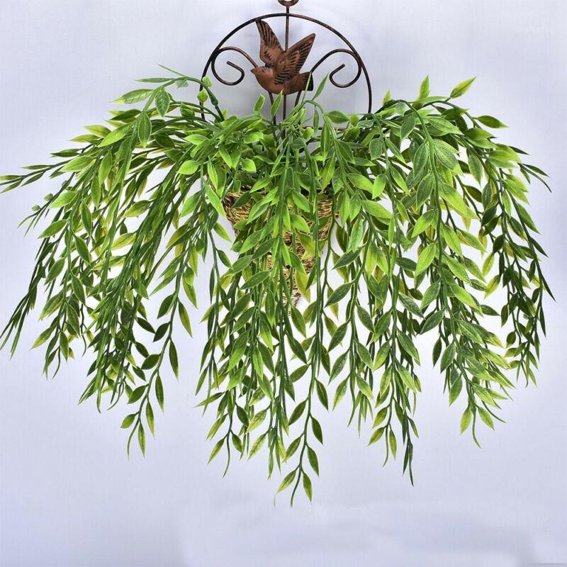 2019 Newest Fashion Artificial Fake Plastic wicker Vine Hanging Garland Plant Hot Sale Wedding Decoration1, Green
2019 Newest Fashion Artificial Fake Plastic wicker Vine Hanging Garland Plant Hot Sale Wedding Decoration1, Green