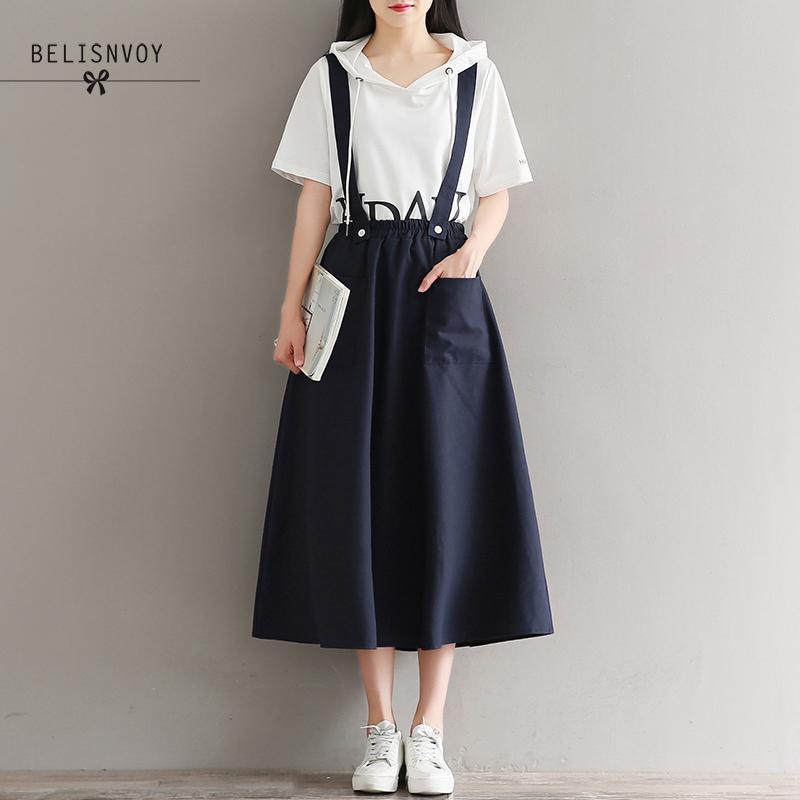 Mori Girl Spring Summner Women Sleeveless Suspender Dress Solid Spaghetti Strap Casual Elastic Waist Female Elbise Cotton Linen, Photo color
Mori Girl Spring Summner Women Sleeveless Suspender Dress Solid Spaghetti Strap Casual Elastic Waist Female Elbise Cotton Linen, Photo color