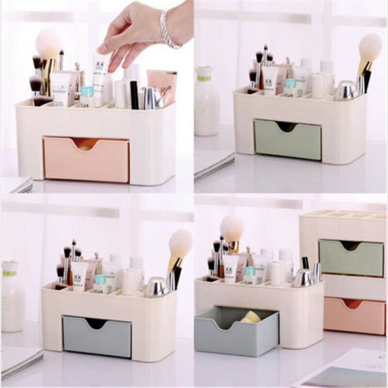 New Womens Desk Make Up Brush Holder Organizer Box Drawer Storage Jewellery Case
New Womens Desk Make Up Brush Holder Organizer Box Drawer Storage Jewellery Case