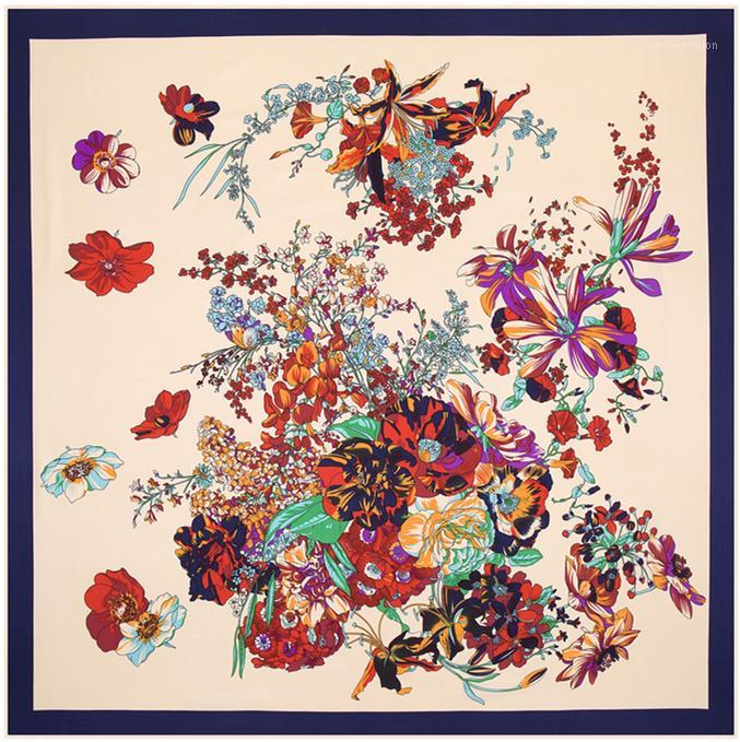 Wholesale-100cm*100cm 100% Twill Silk Euro Spring Rose Flowers Print Women Square Scarf Femal Muslim Headscarf Shawl 31131
Wholesale-100cm*100cm 100% Twill Silk Euro Spring Rose Flowers Print Women Square Scarf Femal Muslim Headscarf Shawl 31131