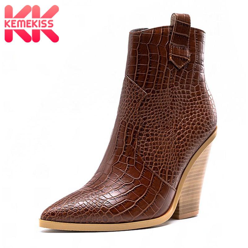 KemeKiss Women High Heels Boots Brand New Winter Pointed Toe Shoes Women Plush Fur Warm Ankle Boots Fashion Footwear Size 33-46, Bean snake print
KemeKiss Women High Heels Boots Brand New Winter Pointed Toe Shoes Women Plush Fur Warm Ankle Boots Fashion Footwear Size 33-46, Bean snake print