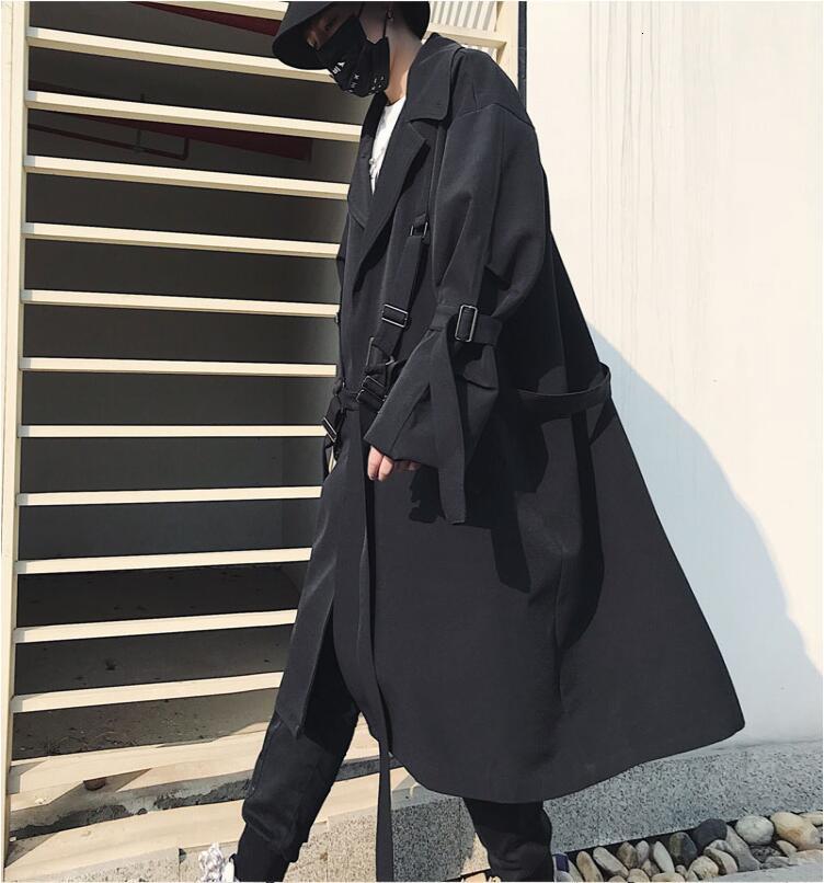 2021 New Original High-end Custom Multi-strap Classic All-matching Thin of Arms Men Oversize Loose Medium Length Coat VORV, Black
2021 New Original High-end Custom Multi-strap Classic All-matching Thin of Arms Men Oversize Loose Medium Length Coat VORV, Black