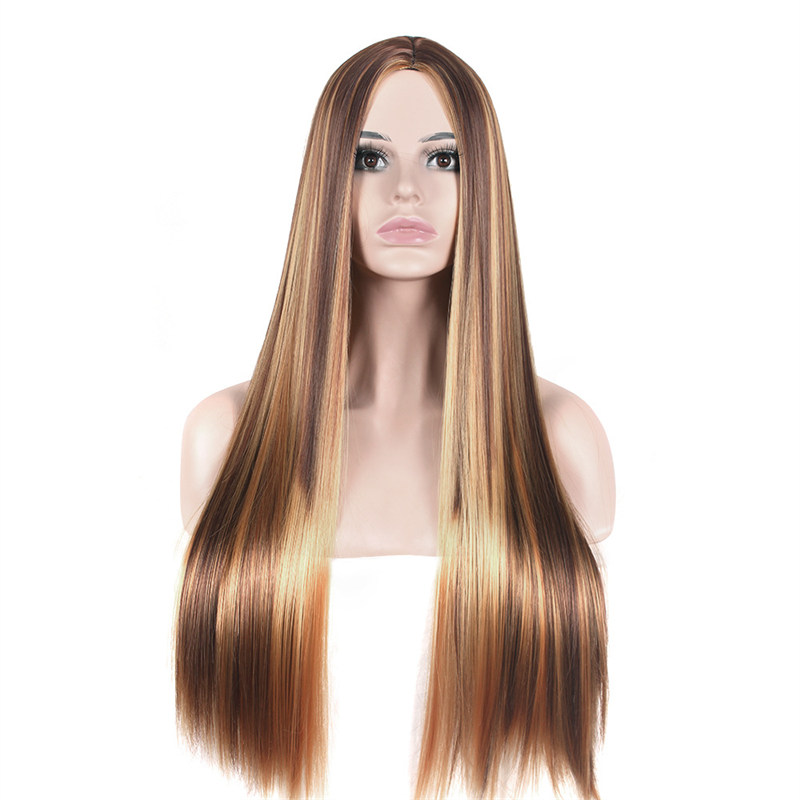 26~28 inches Straight Synthetic Wig That Look Real Simulation Human Hair Wigs perruques de cheveux humains C841, A003
26~28 inches Straight Synthetic Wig That Look Real Simulation Human Hair Wigs perruques de cheveux humains C841, A003