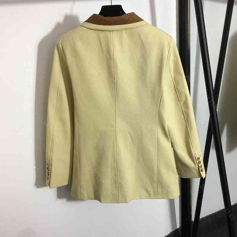 Women's Jackets brand jacket Fashion coat suit women metal single-breasted lapel long sleeve cotton party jackets girls stitching designer clothes womens SMC3
Women's Jackets brand jacket Fashion coat suit women metal single-breasted lapel long sleeve cotton party jackets girls stitching designer clothes womens SMC3